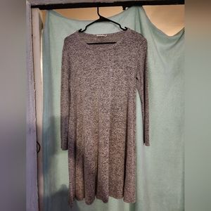 Long sleeve super soft Heather Grey dress